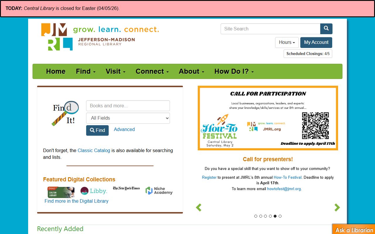 Jefferson-Madison Regional Library - Albemarle County Genealogy