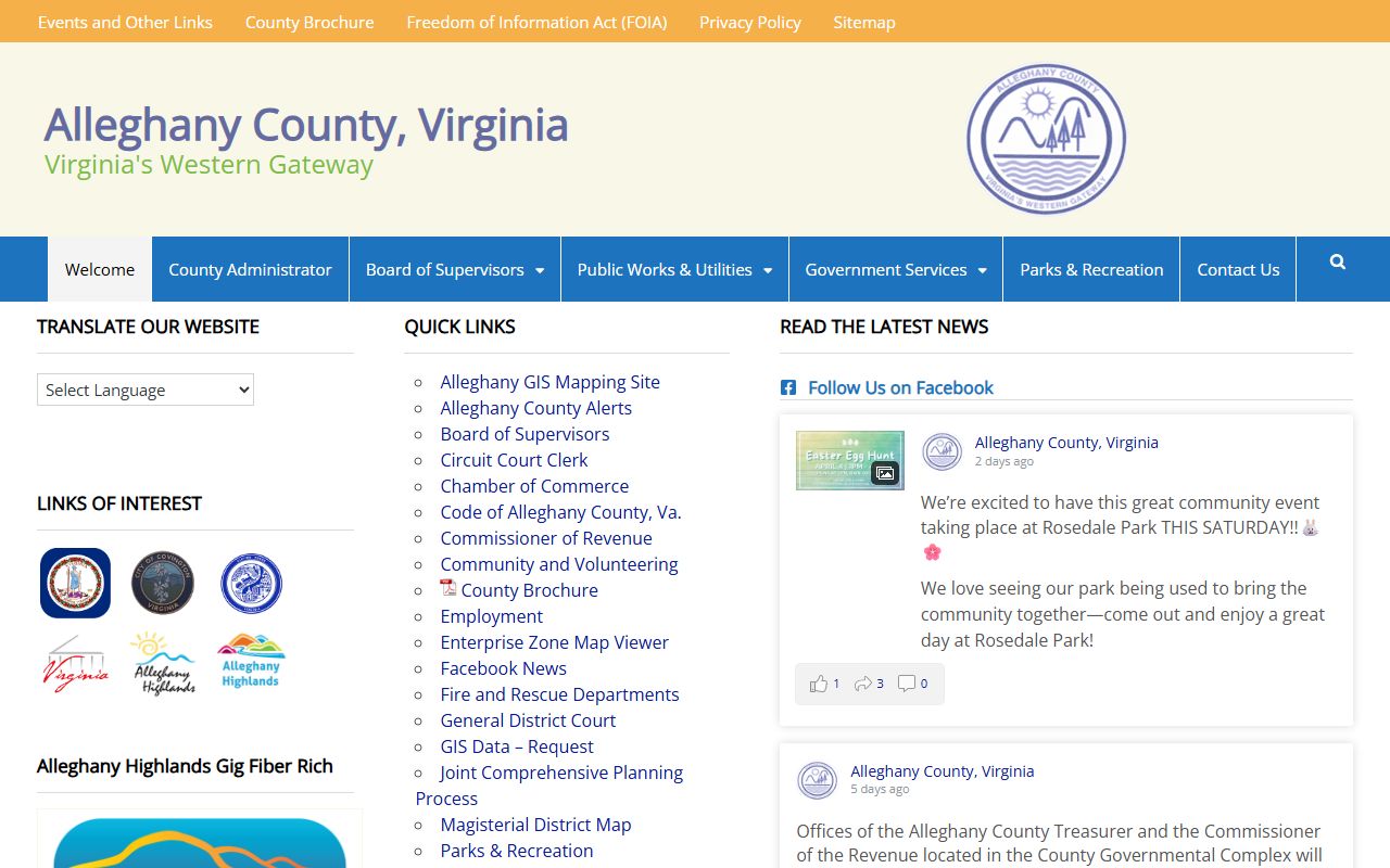 Alleghany County Circuit Court - Birth Records Research