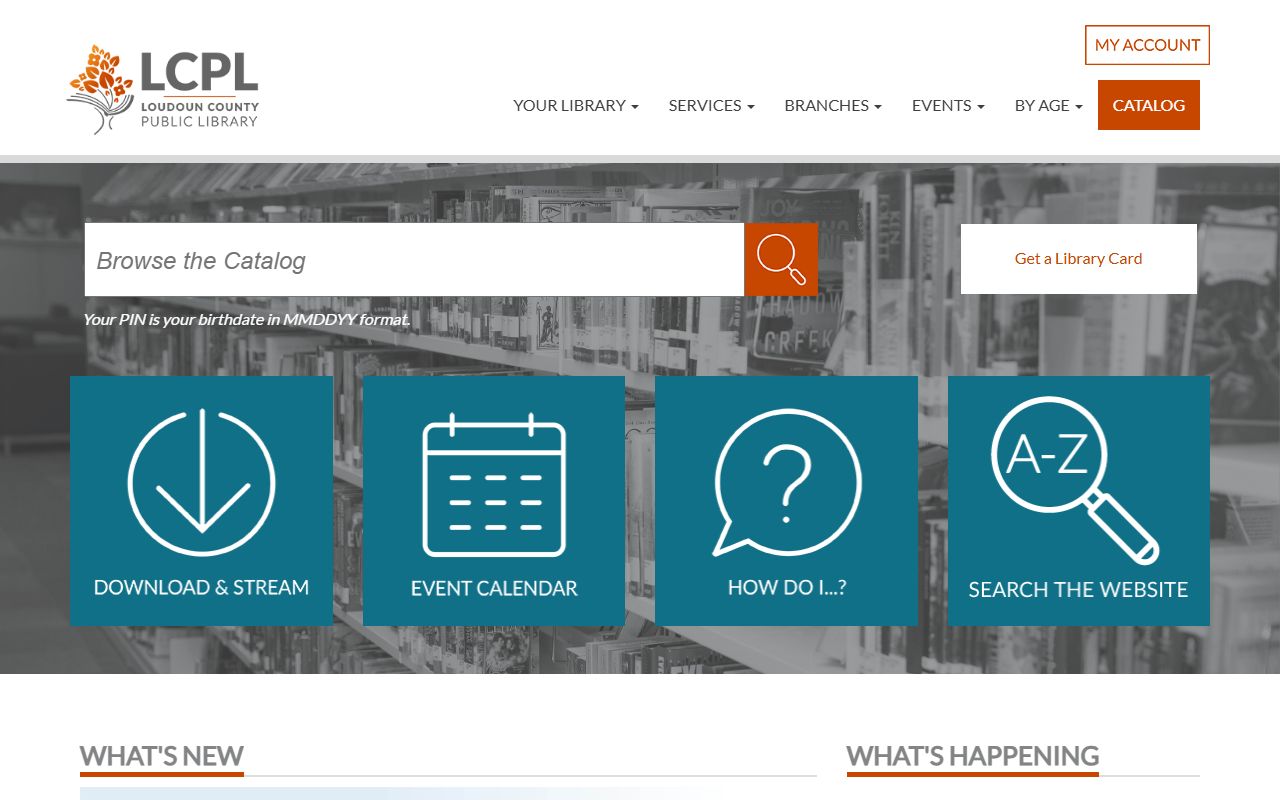 Loudoun County Public Library - Genealogy and Local History