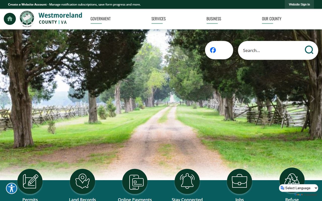 Westmoreland County clerk Virginia birth records website
